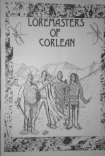 Loremasters of Corlean guidebook cover