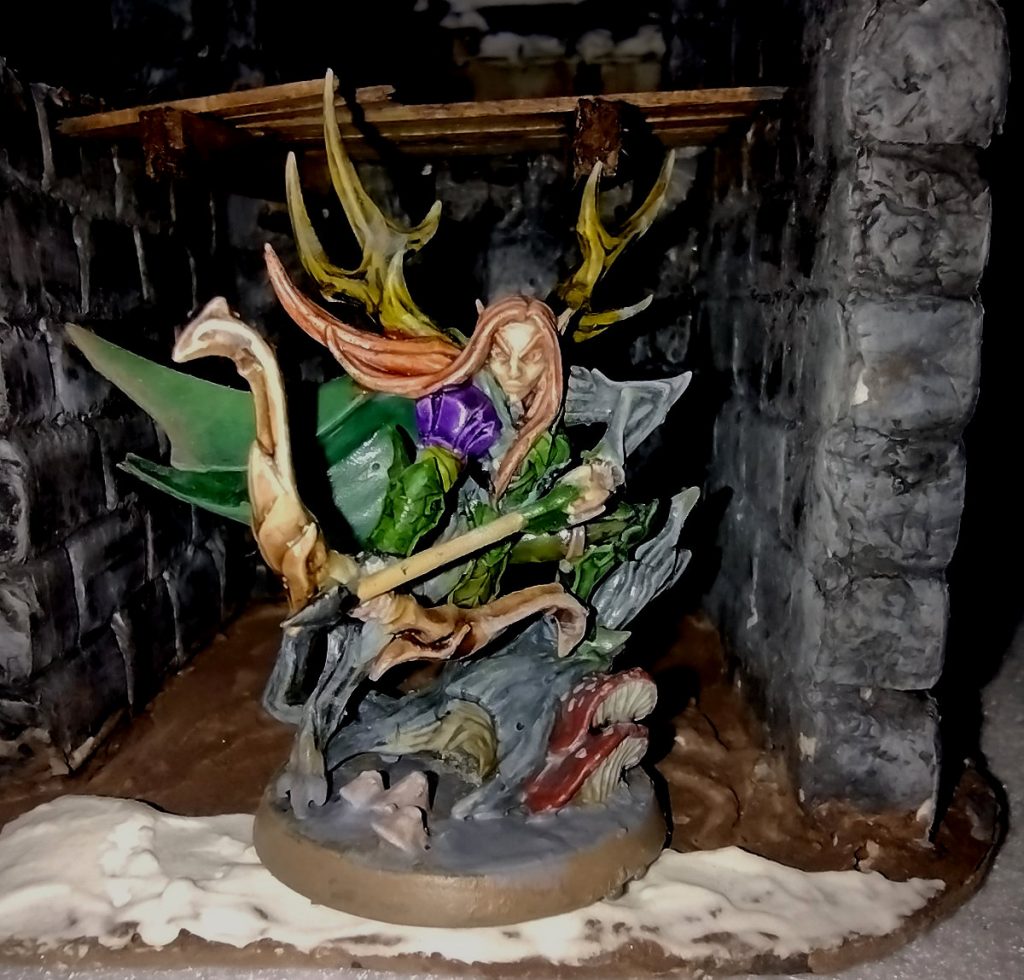 Elven archer miniature