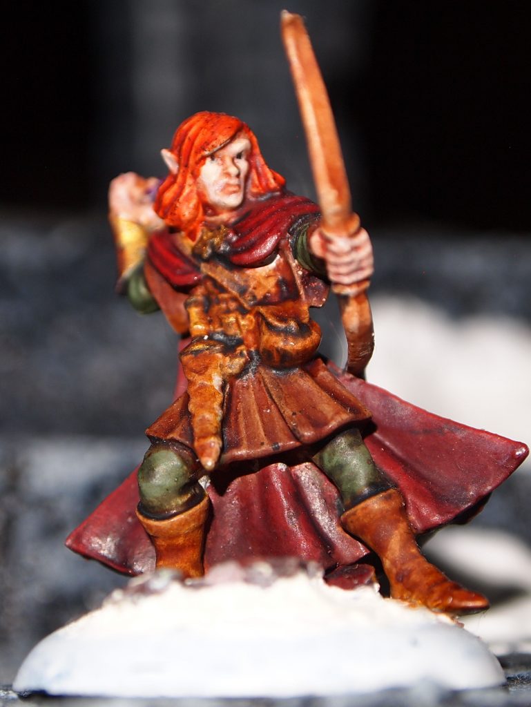Brikolad the Archer miniature for the Fostgrave 2e table top skirmish wargame.