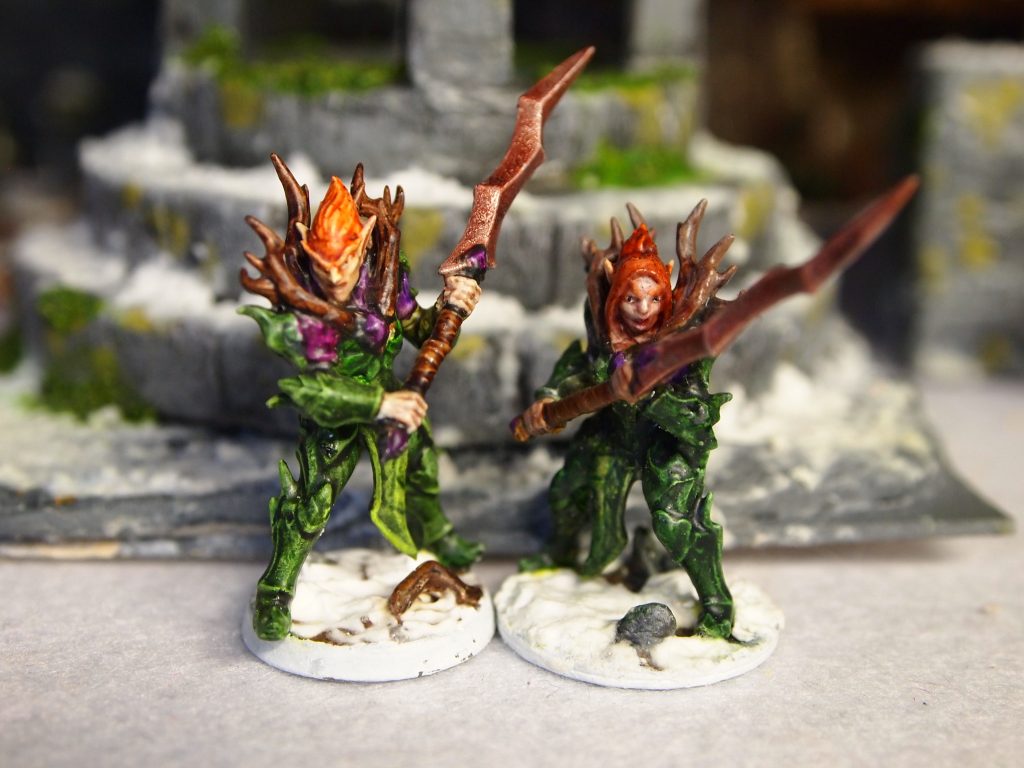 Galenglim and Gurthbor infantrymen miniature for the Fostgrave 2e table top skirmish wargame.