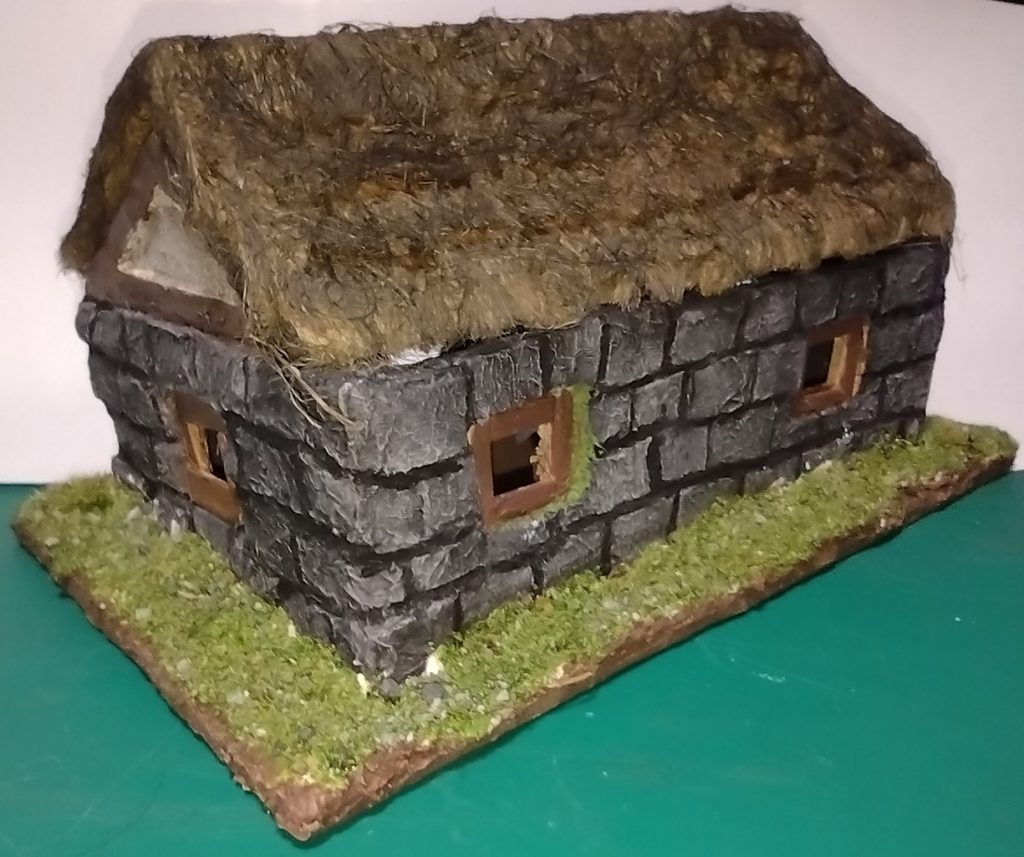 miniature model cottage 