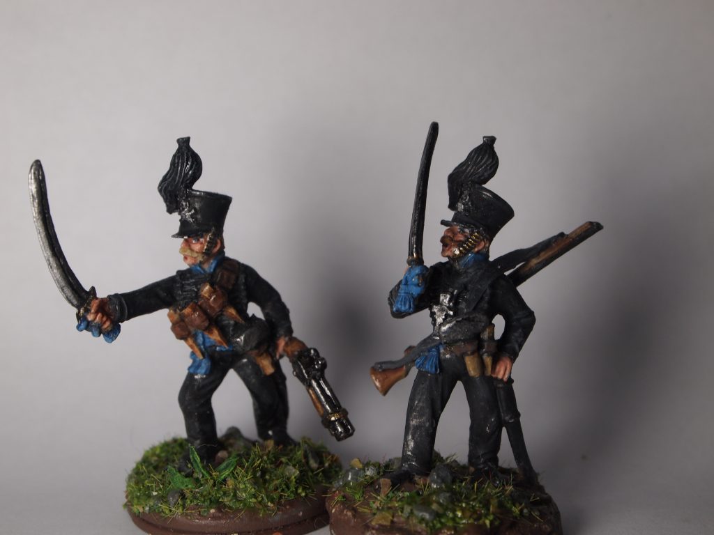 Napoleonic Brunswicker miniatures