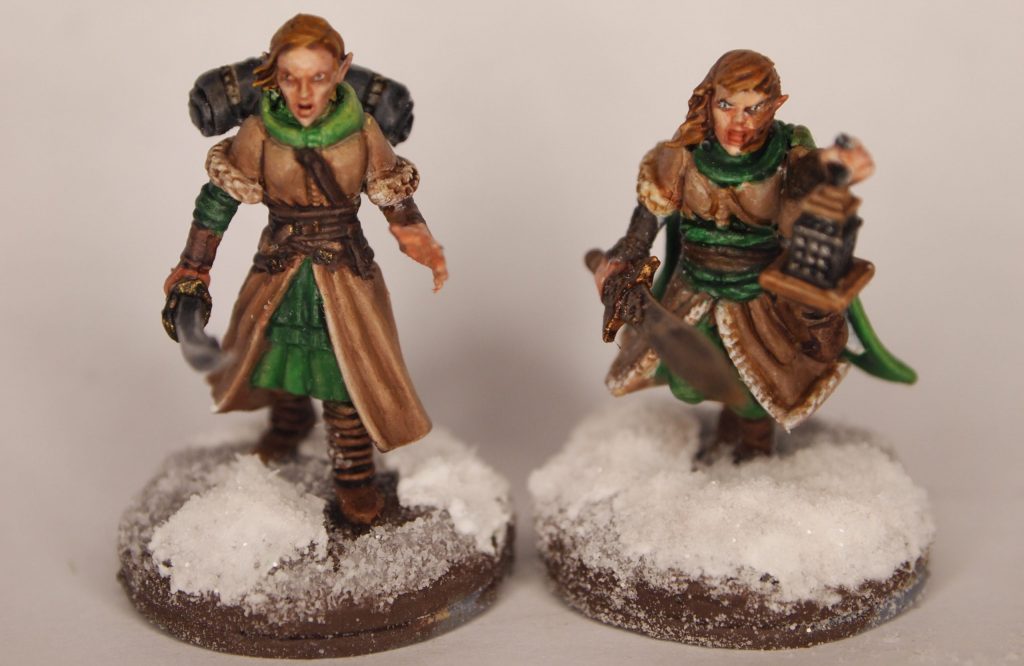 Two Miniatures for the skirmish wargame - Frostgrave